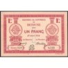 Béthune - Pirot 26-17 - 1 franc - Série 520 - 17/04/1916 - Etat : SPL
