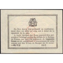 Béthune - Pirot 26-19 - 2 francs - Série 546 - 17/04/1916 - Etat : SPL