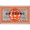 Béziers - Pirot 27-8 - 1 franc - Série B 12.70 - 05/11/1914 - Etat : NEUF