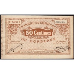 Bordeaux - Pirot 30-4 - 50 centimes - Série R - 1914 - Etat : TTB