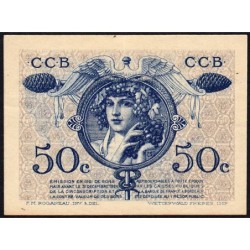 Bordeaux - Pirot 30-28 - 50 centimes - Série 9 - 1921 - Etat : SUP
