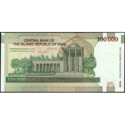 Iran - Pick 151a_1 - 100'000 rials - Série 3/1 - 2010 - Etat : NEUF