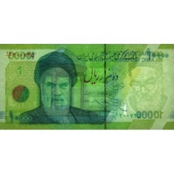 Iran - Pick 159a - 10'000 rials / 1 toman - Série 15/1 - 2017 - Etat : NEUF