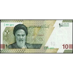 Iran - Pick 163a - 100'000 rials / 10 tomans - Série 4/3 - 2019 - Etat : NEUF