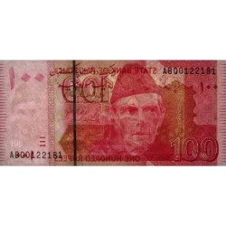 Pakistan - Pick 48u_2 - 100 rupees - Série ABQ - 2021 - Etat : NEUF