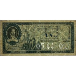 1 kg Papiers et cartons en l'état - 31/05/1944 - Code 01 - Série EA -Type a1 - Etat : TTB+