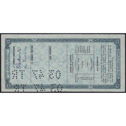 50 kg Papiers et cartons - 31/03/1947 - Code TR - Série EE - Type a4 - Etat : TTB