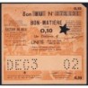 Section du Bois - 0,10 unité - 31/12/1943 - Code 02 - Série BU - Etat : TTB+