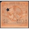 Section du Bois - 0,10 unité - 31/12/1943 - Code 02 - Série BU - Etat : TTB+