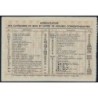 Section du Bois à Paris (Lille) - 0,100 unité - 30/06/1945 - Code 01 - Série B - Etat : SUP