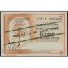 Section du Bois à Paris (Lille) - 0,100 unité - 30/06/1945 - Code 02R - Série E - Etat : SUP