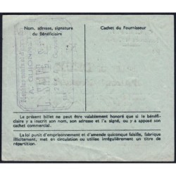 Section de la Chimie - 2 litres alcool dénaturé - 30/04/1948 - Catégorie F1 - Etat : TTB