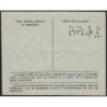 Section de la Chimie - 10 kgs produits résineux secs - 17/06/1949 - Catégorie F77 - Etat : TTB