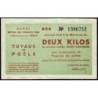 Section des Produits finis - 2 kg tôles minces - Tuyaux de poêle - 1948 - Etat : SUP