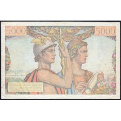 F 48-01 - 10/03/1949 - 5000 francs - Terre et Mer - Série B.1 - Etat : TTB