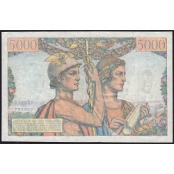 F 48-08 - 02/01/1953 - 5000 francs - Terre et Mer - Série E.119 - Etat : TTB