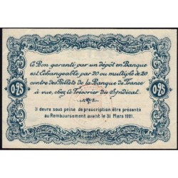 Rochefort-sur-Mer - Syndicat du Commerce et de l'Industrie - 25 centimes - Sans série - Etat : SUP+