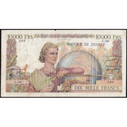 F 50-06 - 20/06/1946 - 10000 francs - Génie Français - Série J.130 - Etat : TB à TB+