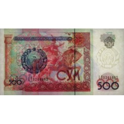 Ouzbékistan - Pick 81 - 500 som - Série LY - 1997 - Etat : NEUF