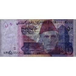 Pakistan - Pick 47p - 50 rupees - Série ND - 2019 - Etat : NEUF