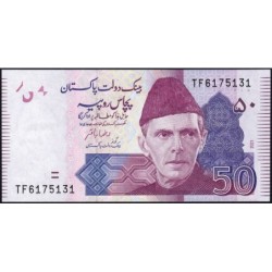 Pakistan - Pick 47s - 50 rupees - Série TF - 2021 - Etat : NEUF