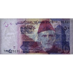 Pakistan - Pick 47s - 50 rupees - Série TF - 2021 - Etat : NEUF