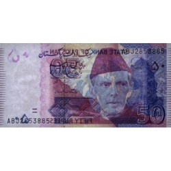 Pakistan - Pick 47w - 50 rupees - Série ABJ - 2024 - Etat : NEUF