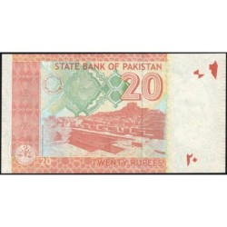 Pakistan - Pick 55u - 20 rupees - Série MF - 2022 - Etat : NEUF