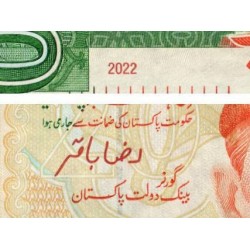 Pakistan - Pick 55u - 20 rupees - Série MF - 2022 - Etat : NEUF