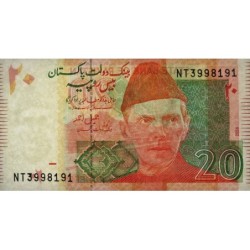 Pakistan - Pick 55x - 20 rupees - Série NT - 2024 - Etat : NEUF