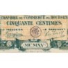 Bourges - Pirot 32-1 - Série A - 50 centimes - 1915 - Etat : SPL