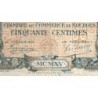 Bourges - Pirot 32-1 - Série C - 50 centimes - 1915 - Etat : TB+