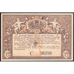 Bourges - Pirot 32-2 - Série C - 1 franc - 1915 - Etat : SUP+