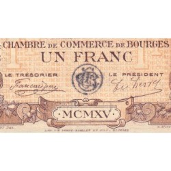 Bourges - Pirot 32-6 - Série C - 1 franc - 1915 - Etat : SPL