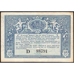 Bourges - Pirot 32-9 - Série D - 1 franc - 1917 - Etat : SUP