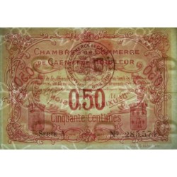 Caen & Honfleur - Pirot 34-12 - 50 centimes - Série A - 1915 - Etat : TTB