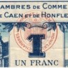 Caen & Honfleur - Pirot 34-18 - 1 franc - Série C - 1920 - Etat : TB+