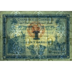 Caen & Honfleur - Pirot 34-18 - 1 franc - Série C - 1920 - Etat : TB+