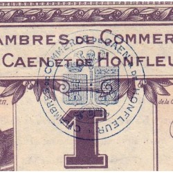 Caen & Honfleur - Pirot 34-22 - 1 franc - Série A - 1920 - Etat : SUP+