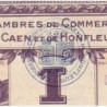 Caen & Honfleur - Pirot 34-22 - 1 franc - Série A - 1920 - Etat : SUP+