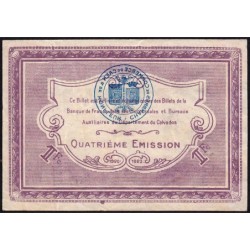 Caen & Honfleur - Pirot 34-22 - 1 franc - Série X - 1920 - Etat : TTB