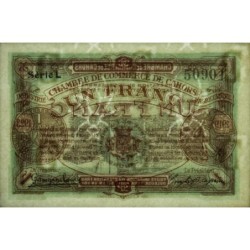 Cahors (Lot) - Pirot 35-24 - 1 franc - Série L - 17/09/1919 - Etat : pr.NEUF