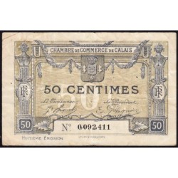 Calais - Pirot 36-42 - 50 centimes - 8e émission (1920) - Etat : TB