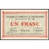Carcassonne - Pirot 38-17 - 1 franc - 1920 - Etat : SPL