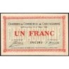 Carcassonne - Pirot 38-17 - 1 franc - 1920 - Etat : SUP+