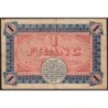 Chalon-sur-Saône, Autun, Louhans - Pirot 42-18 - 1 franc - Série D 154 - 05/11/1918 - Etat : TB-