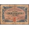 Annonay - Pirot 11-22 - 1 franc - Série 561 - 15/12/1921 - Etat : B