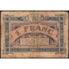 Annonay - Pirot 11-22 - 1 franc - Série 561 - 15/12/1921 - Etat : B