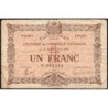 Avignon - Pirot 18-24 - 1 franc - 1920 - Etat : B