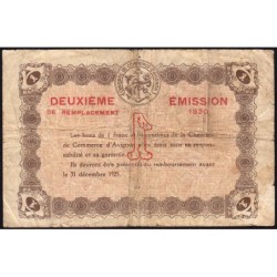 Avignon - Pirot 18-24 - 1 franc - 1920 - Etat : B